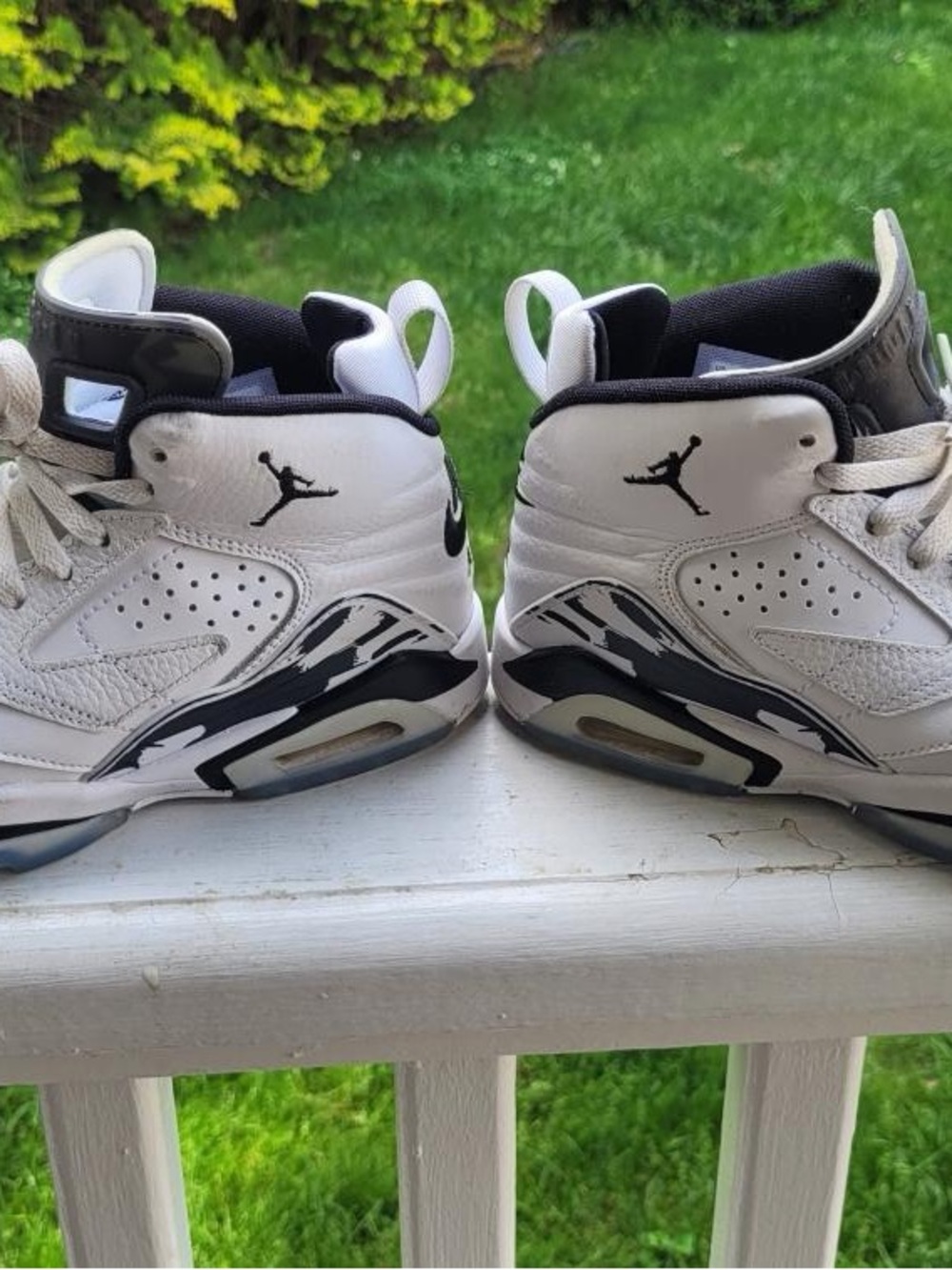 Jordan Kids' Black and White Retro Sneaker